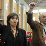 Catarina Martins e Artur Semedo