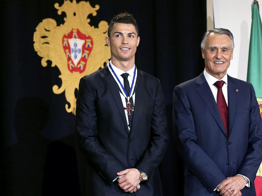 Cristiano e Cavaco Silva